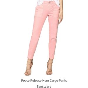 Peace Release Hem Cargo Pants